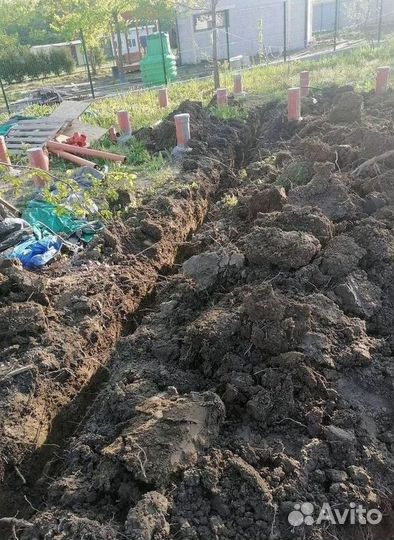 Установка канализации септик под ключ