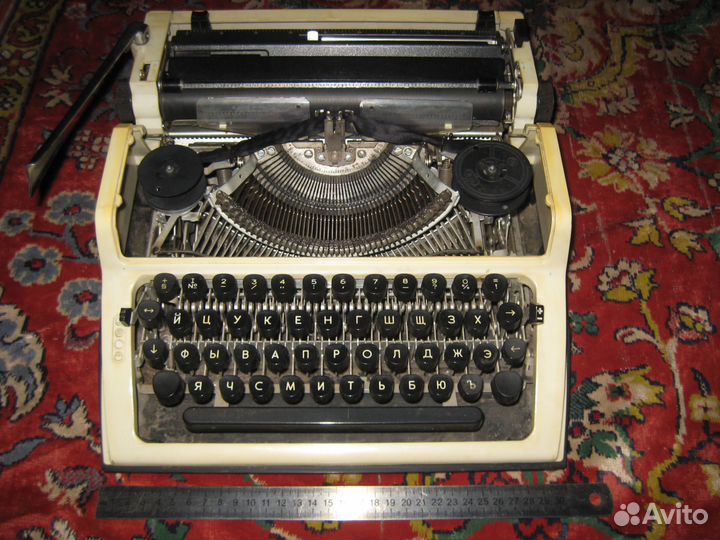 2 печатные машинки Роботрон Любава