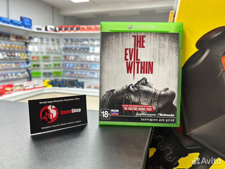 Диск The Evil Within Xbox One Б/у