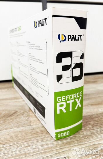 Новая Видеокарта Palit RTX 3060 Dual 12GB