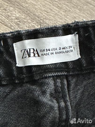 Джинсы zara 34