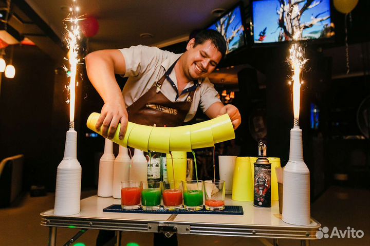 Бармен шоу на праздник