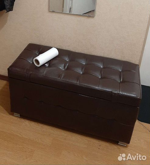 Банкетка в прихожую с ящиком