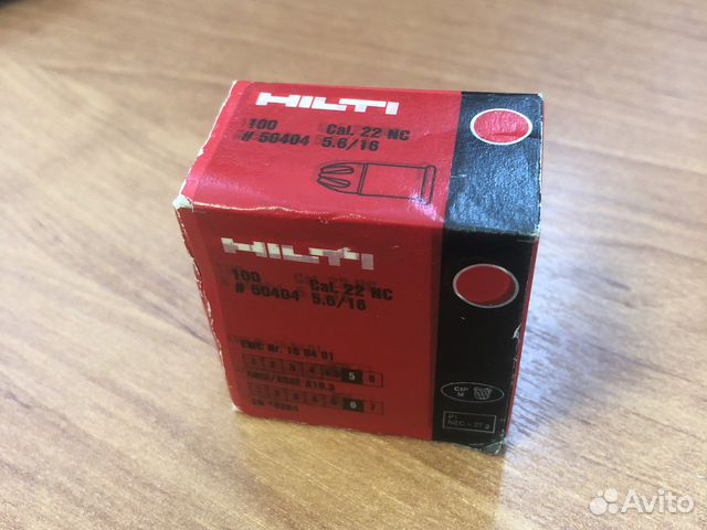 Монтажные строительные патроны hilti купить в Воронеже | Товары для ...