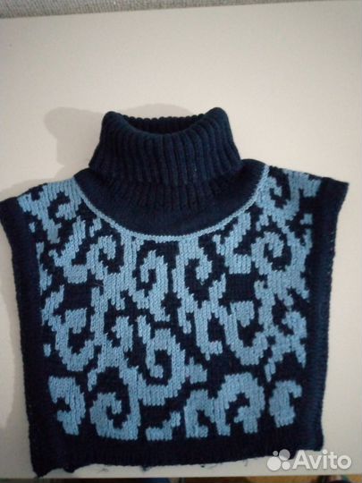 Манишка детская воротник шарф