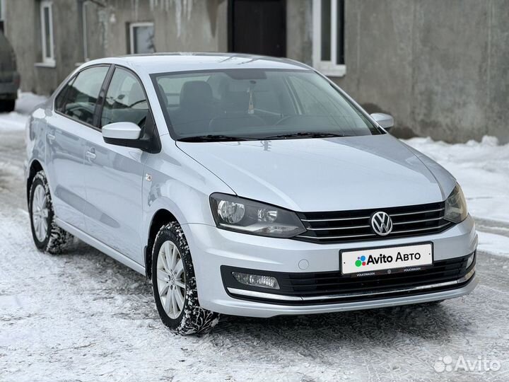 Volkswagen Polo 1.6 AT, 2015, 137 000 км