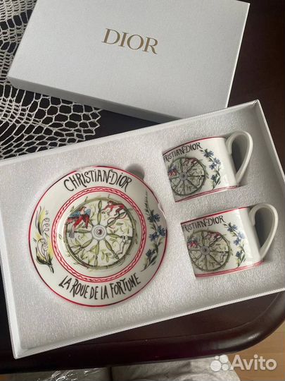Чайный сервиз Dior в подарочной коробке