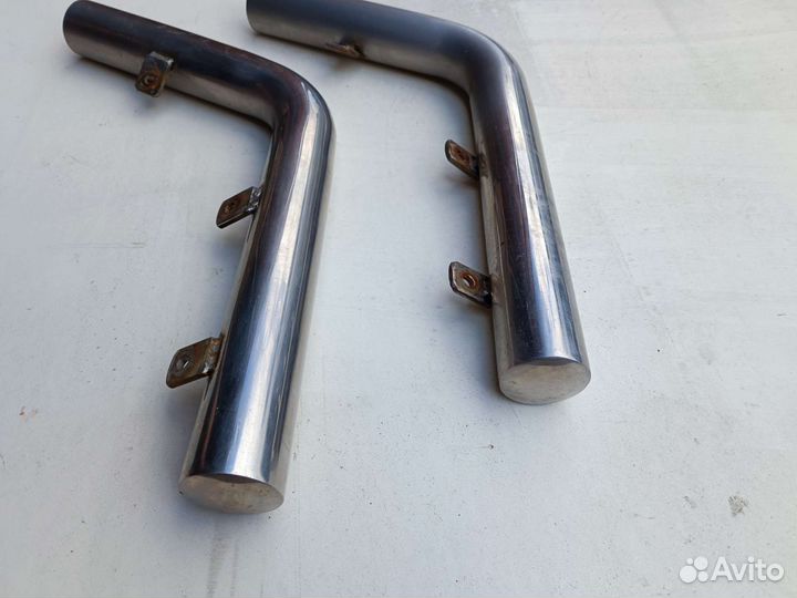 Защита заднего бампера Mitsubishi Outlander 1