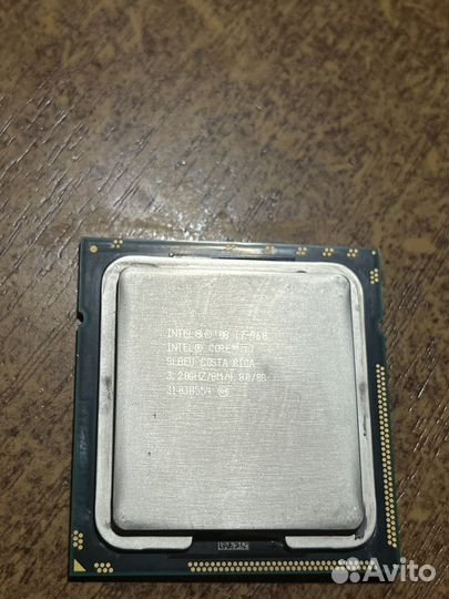 Процессор intel i7 960