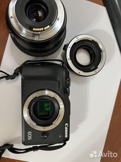 Canon EOS M6 Mark II 2 + Viltrox EF-M2 0.71x