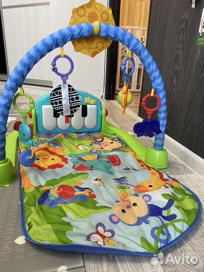 Развивающий коврик с пианино