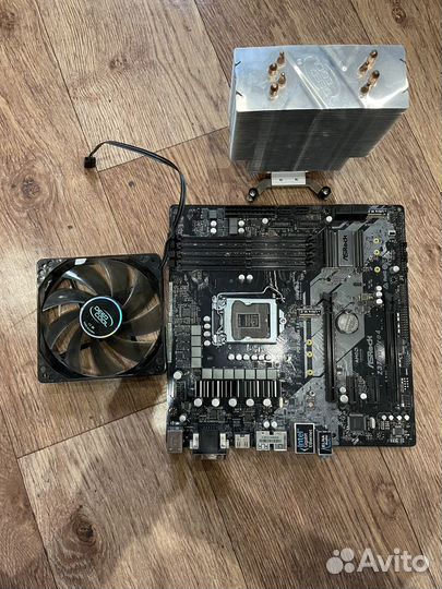 Материнская плата с кулером