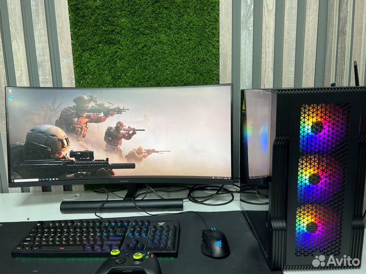 Пк для игр i5-10400F / RTX 3050 / 16gb / ssd500gb