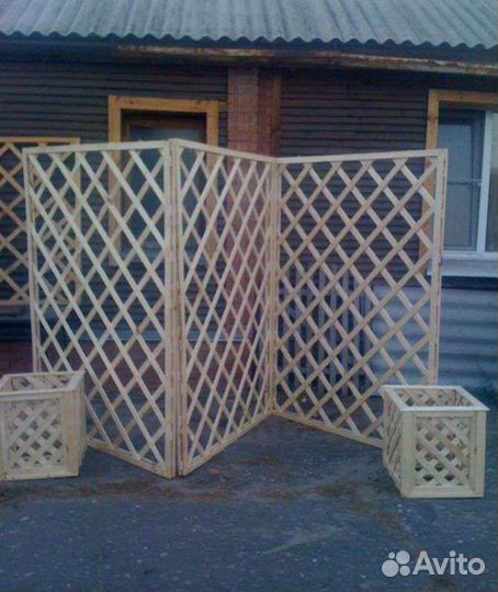 Шпалера деревянная