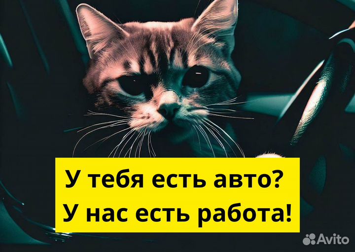 Ищем водителя с личным тс в Яндекс.Go