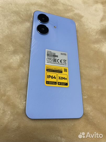 realme Note 60, 6/128 ГБ