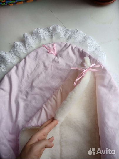 Конверт на выписку для девочки весна