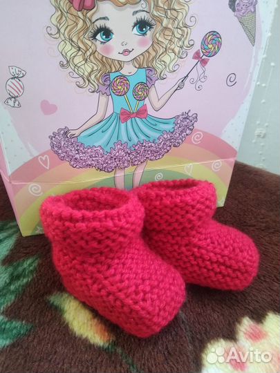 Пинетки для новорожденных