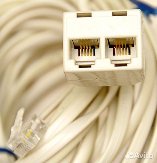 Удлинитель разветвитель для телефона модема 8 м