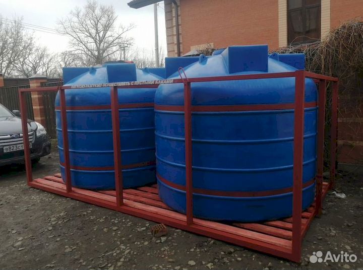 Бочка пластиковая для аграриев