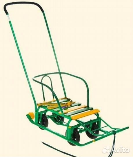 Детские санки коляска ника