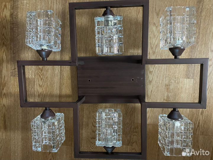 Люстра потолочная бу