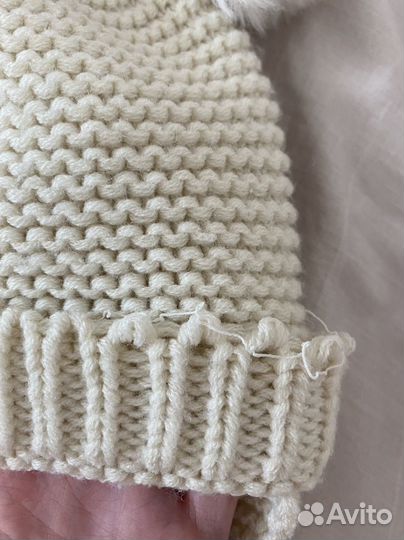 Шапка детская вязаная
