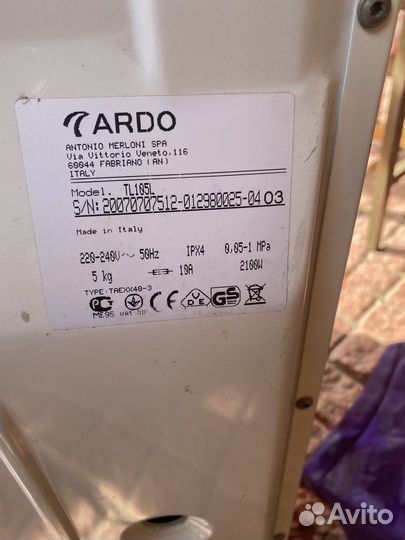 Стиральная машина Ardo Tl105i