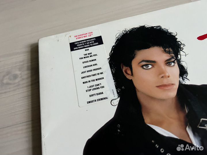 Винил Michael Jackson – Bad (LP) EUR 1988