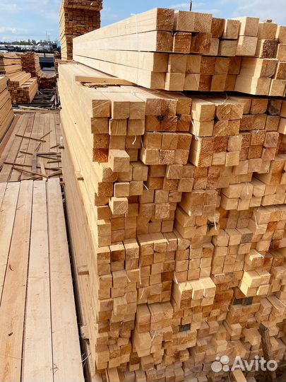 Брус обрезной 150х200х6000мм от производителя