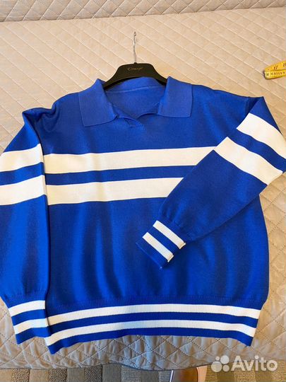 Трикотажное поло женское