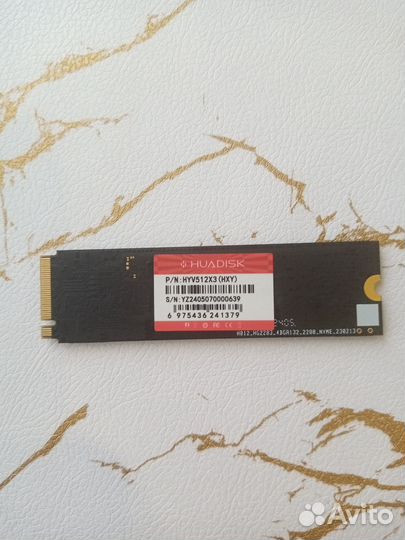 Ssd m2 512 Гб(наработка 3 месяца)