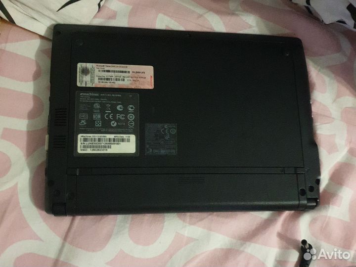 Ноутбук emachines