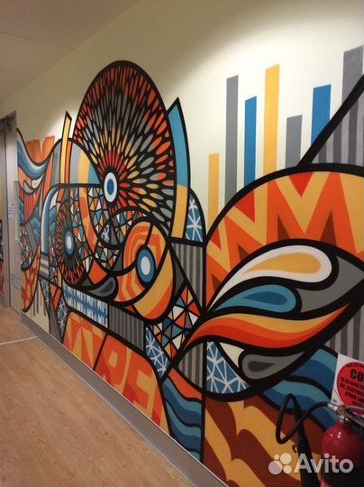 Роспись стен, художественные работы, картины