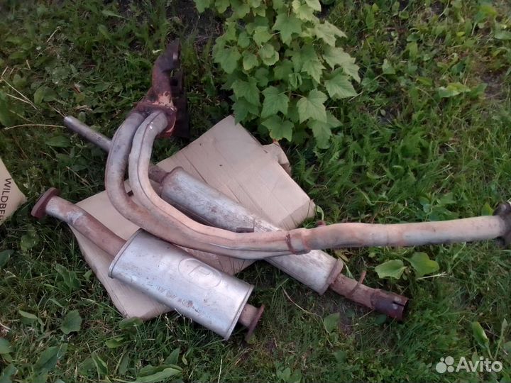 Выхлоп Вектра А