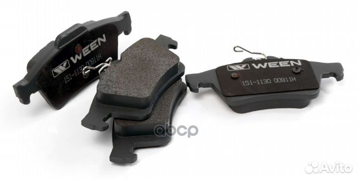 Колодки тормозные ford/mazda/nissan focus II-II