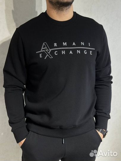 Свитшот мужской новый с биркой S Armani Exchange