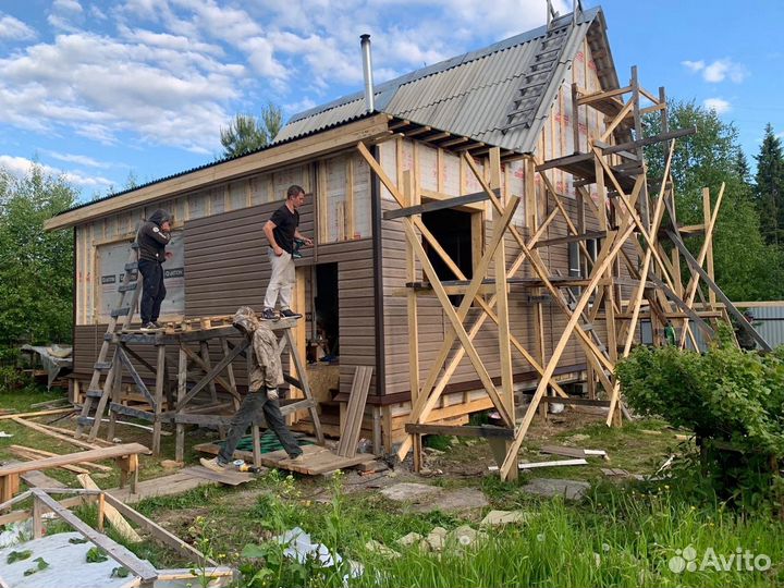 Подъём домов строительство домов фундамент кровля