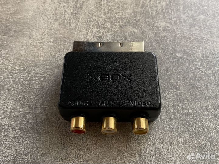 Microsoft Xbox Original Scart переходник оригинал