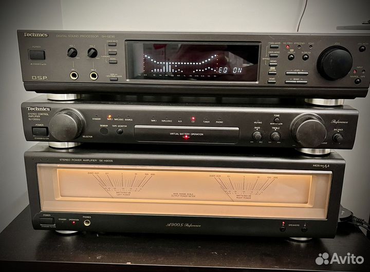 Усилитель Technics se a900S/ su—C800U