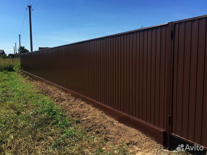 Заборы высокого качества