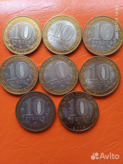 10 рублей биметалл