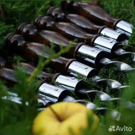 Шампуры с деревянной ручкой