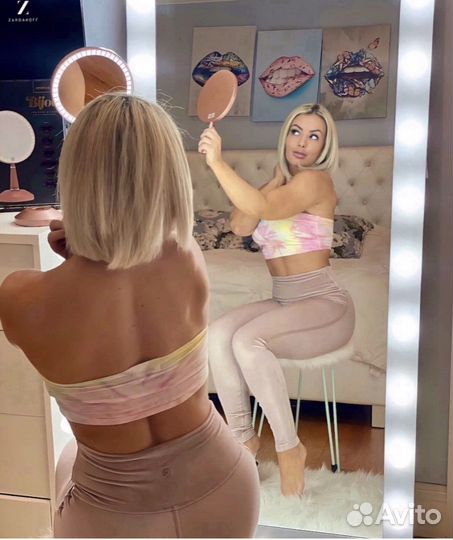 Гримерное зеркало с подсветкой