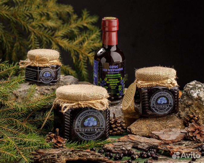 Варенье из морошки,черники,брусники,клюквы