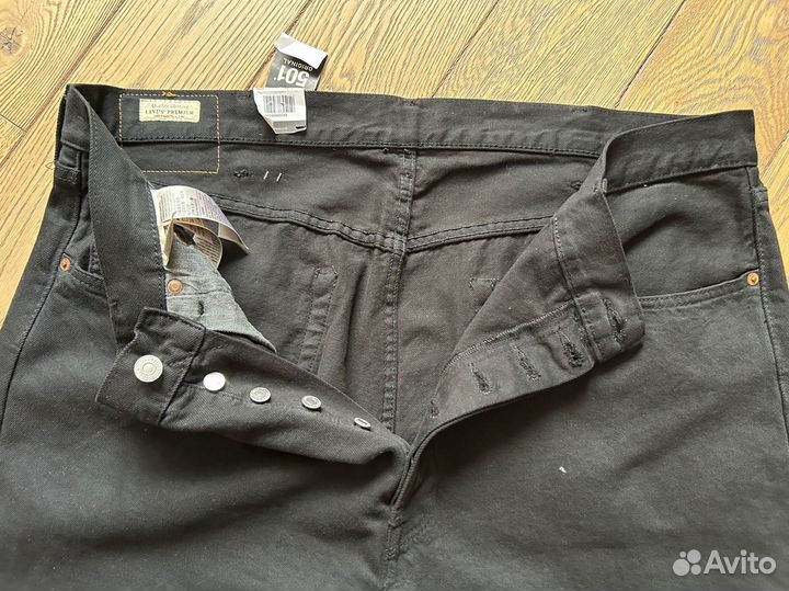 Джинсы levis 501 w42 34