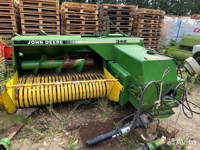 Пресс-подборщик John Deere 349, 2008