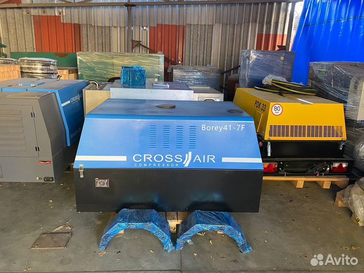 Дизельный компрессор Crossair Borey 41-7