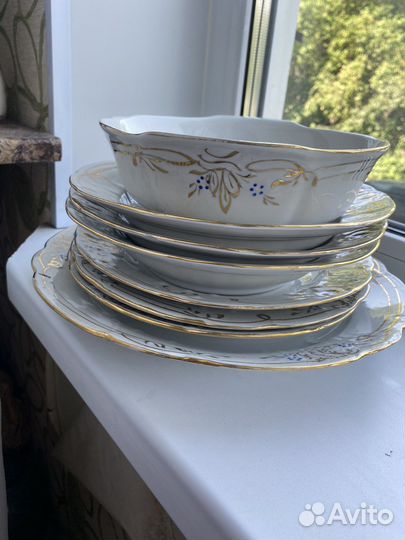 Набор столовой посуды фарфор