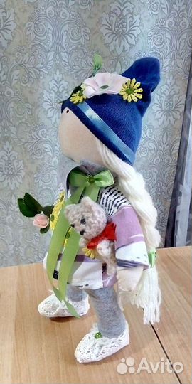 Кукла текстильная интерьерная